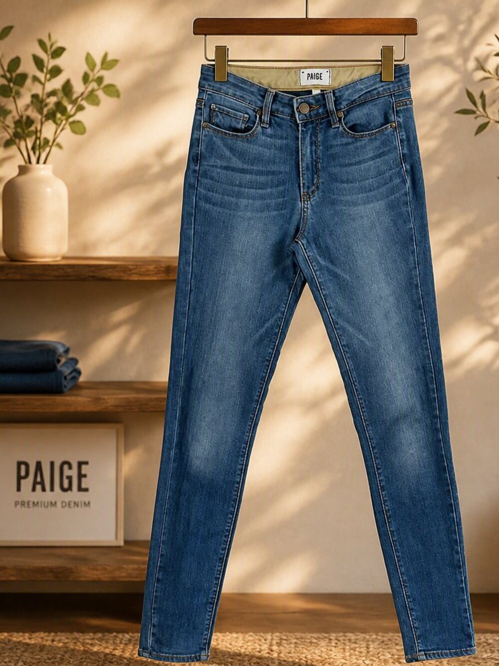 Paige Hoxton Ultra Skinny Jeans Size 24